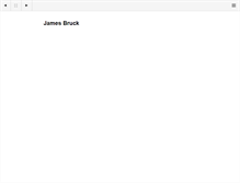 Tablet Screenshot of jamesbruck.net